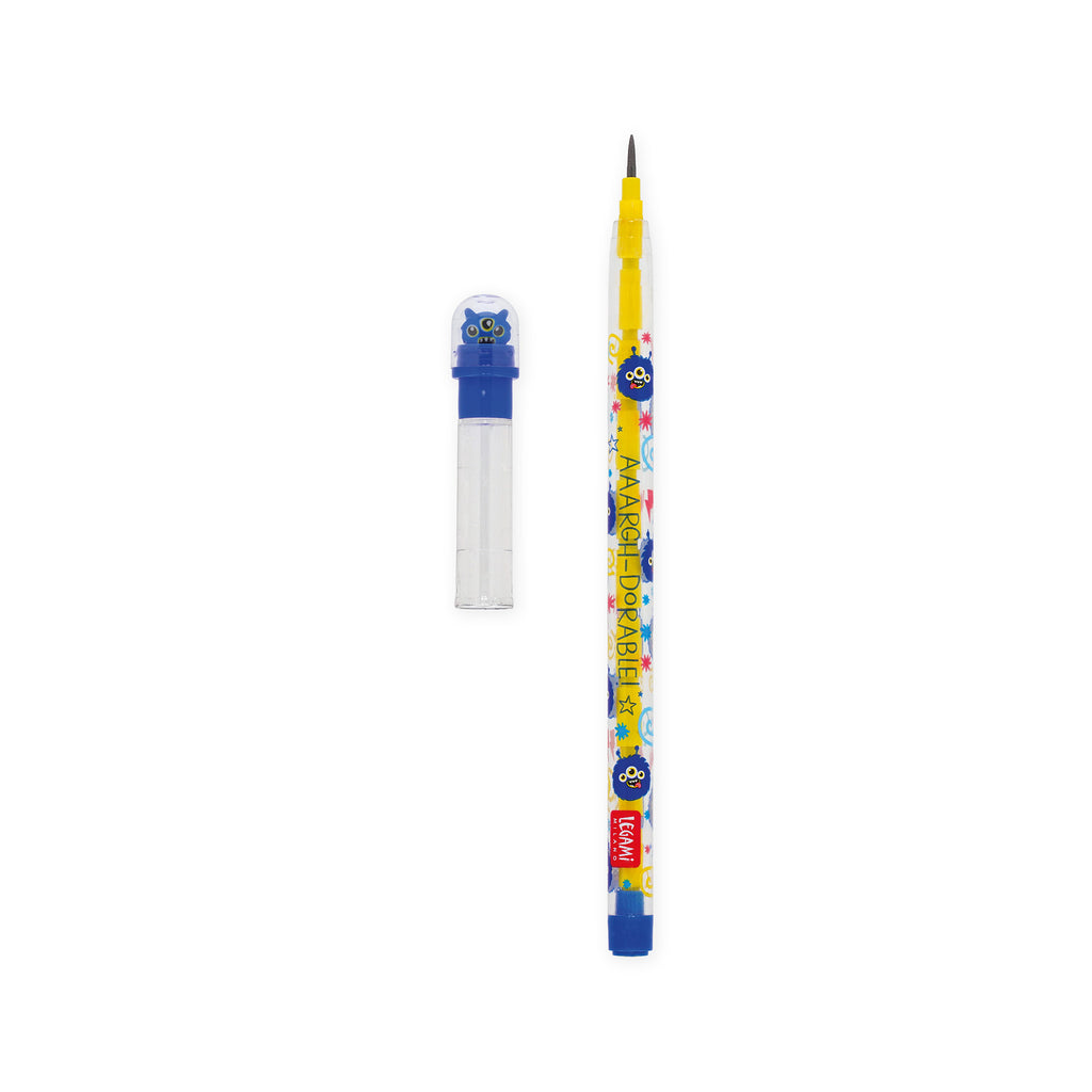 Legami Matita Impilabile Con Gomma - Monster