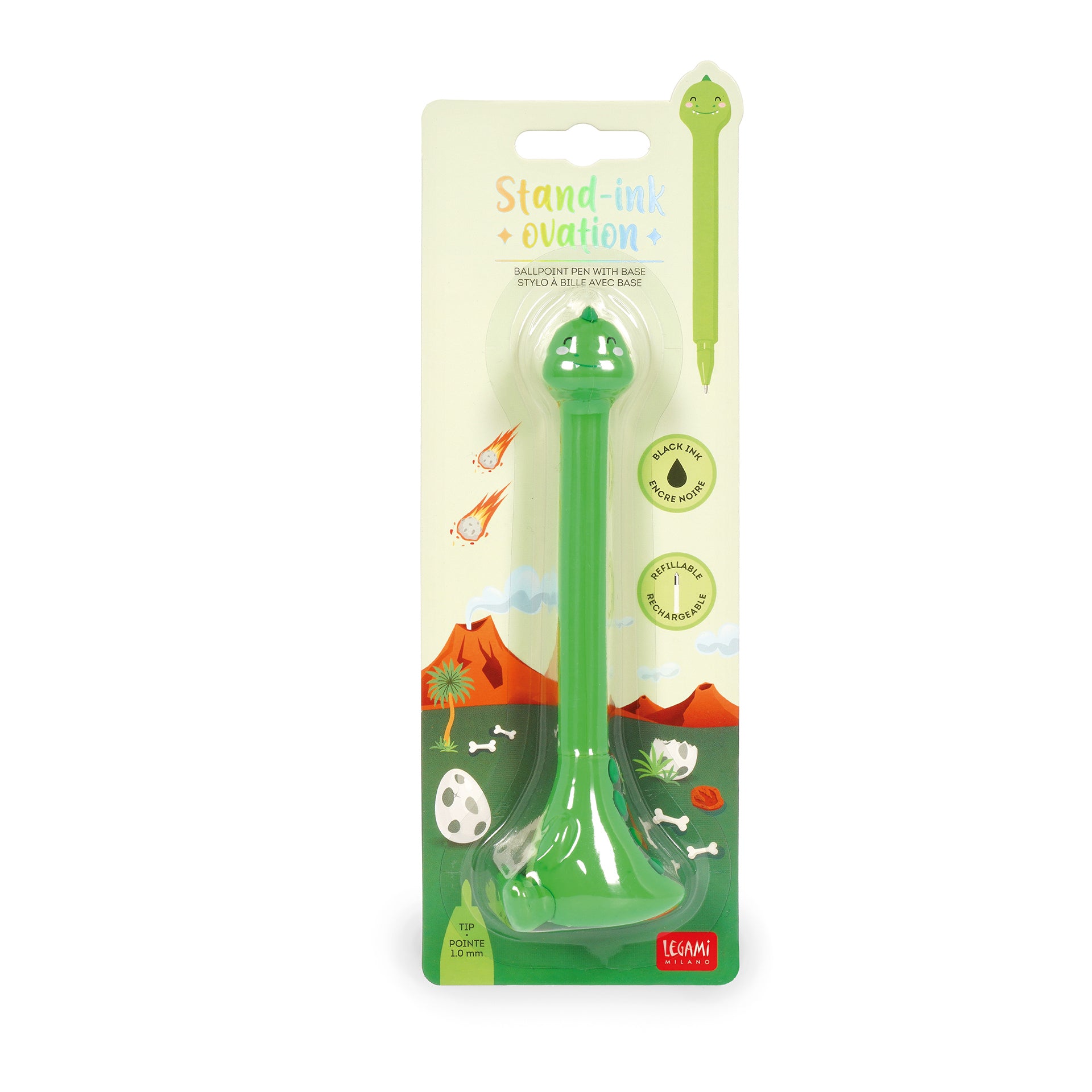 Legami Penna A Sfera Dino Con Base