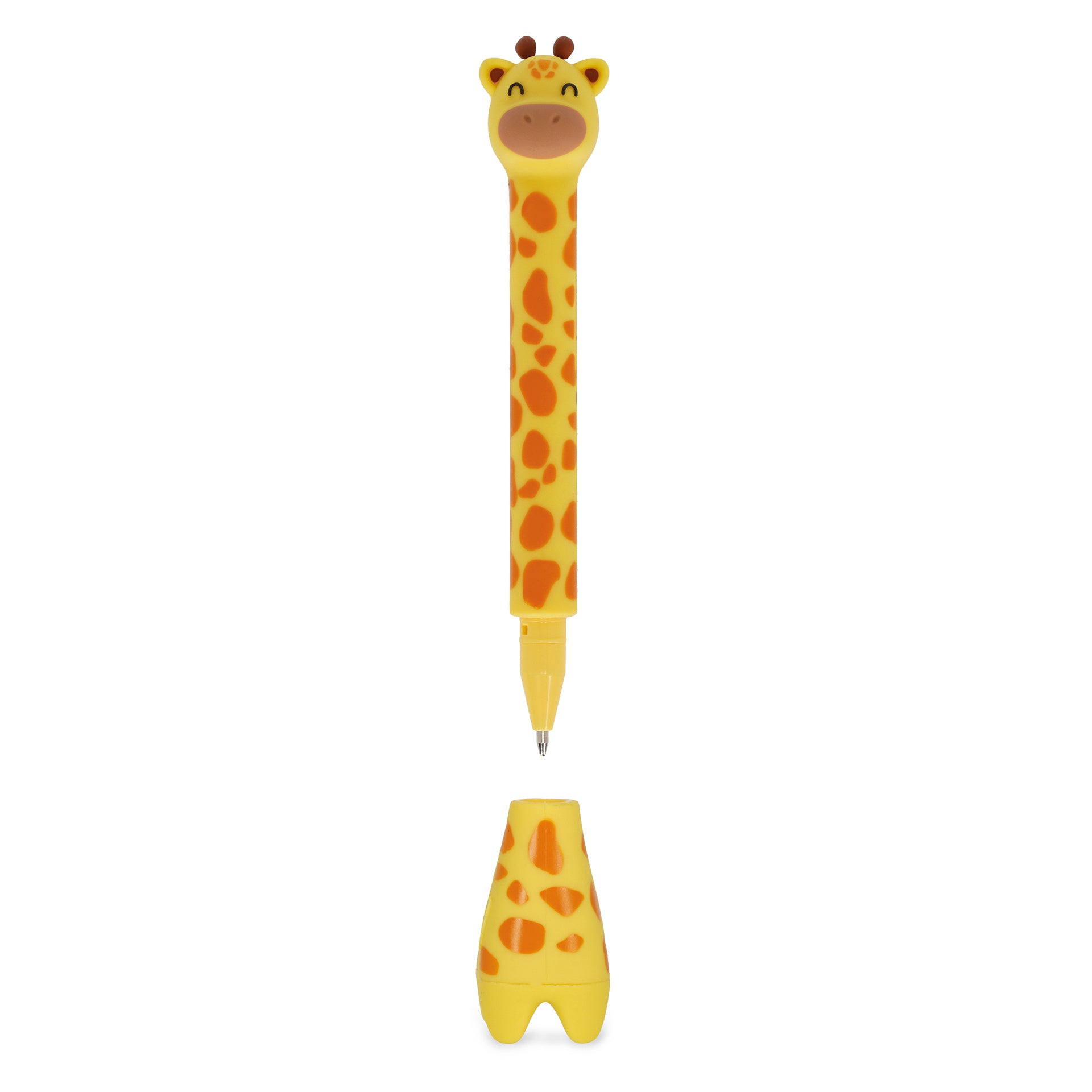 Legami Penna A Sfera Giraffa Con Base
