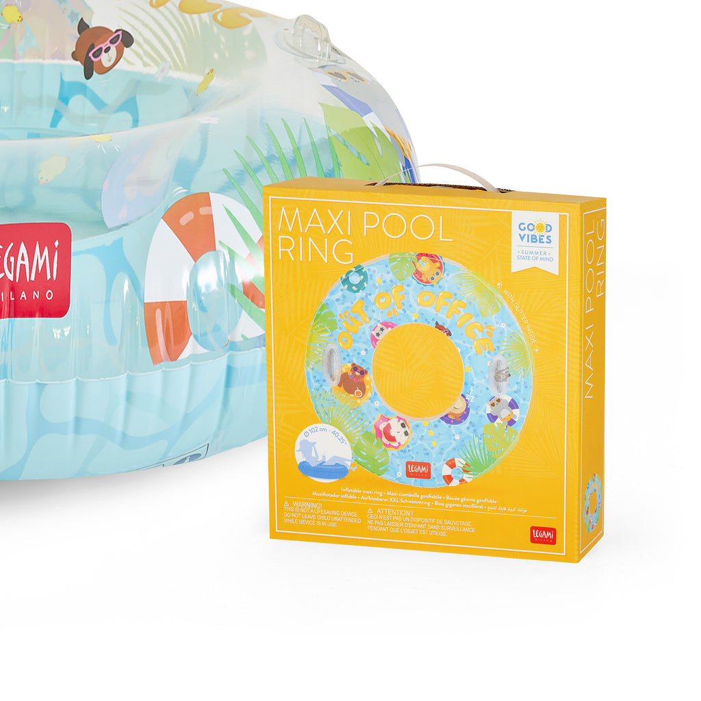 Legami Maxi Pool Ring - Out Of Office