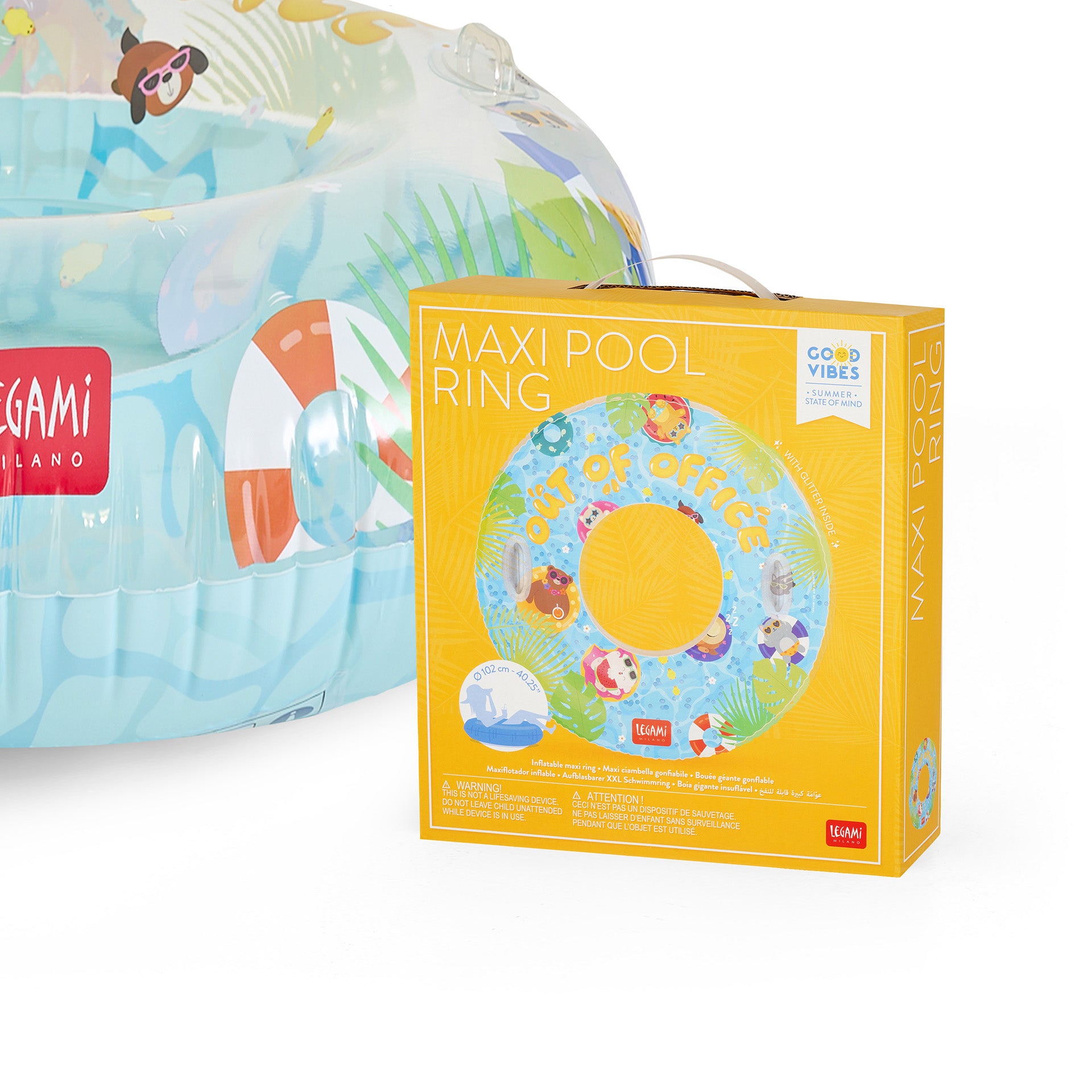 Legami Maxi Pool Ring - Out Of Office