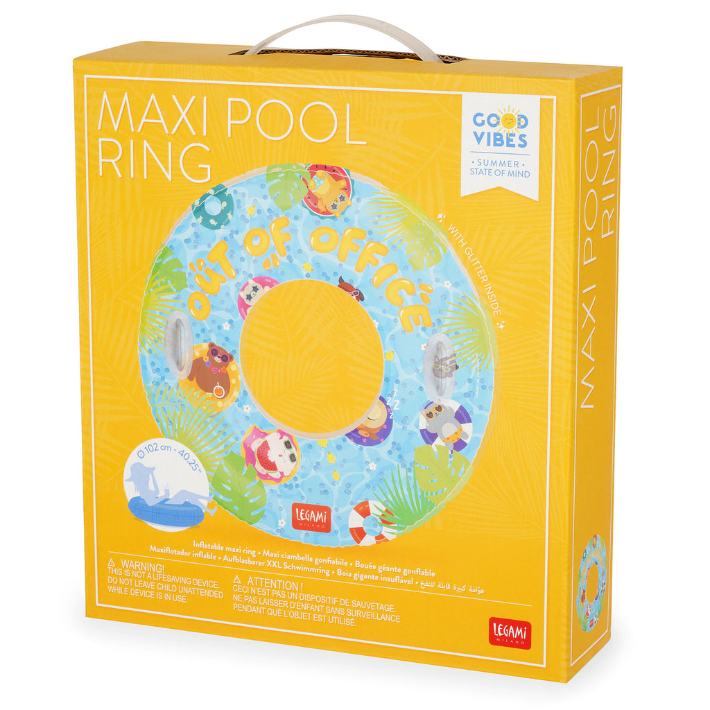 Legami Maxi Pool Ring - Out Of Office
