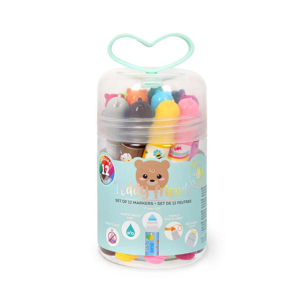 Legami Set Di 12 Pennarelli - Teddy Friends
