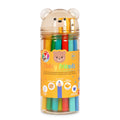 Legami Set Di 24 Matite Colorate Con Temperino - Teddy Friends