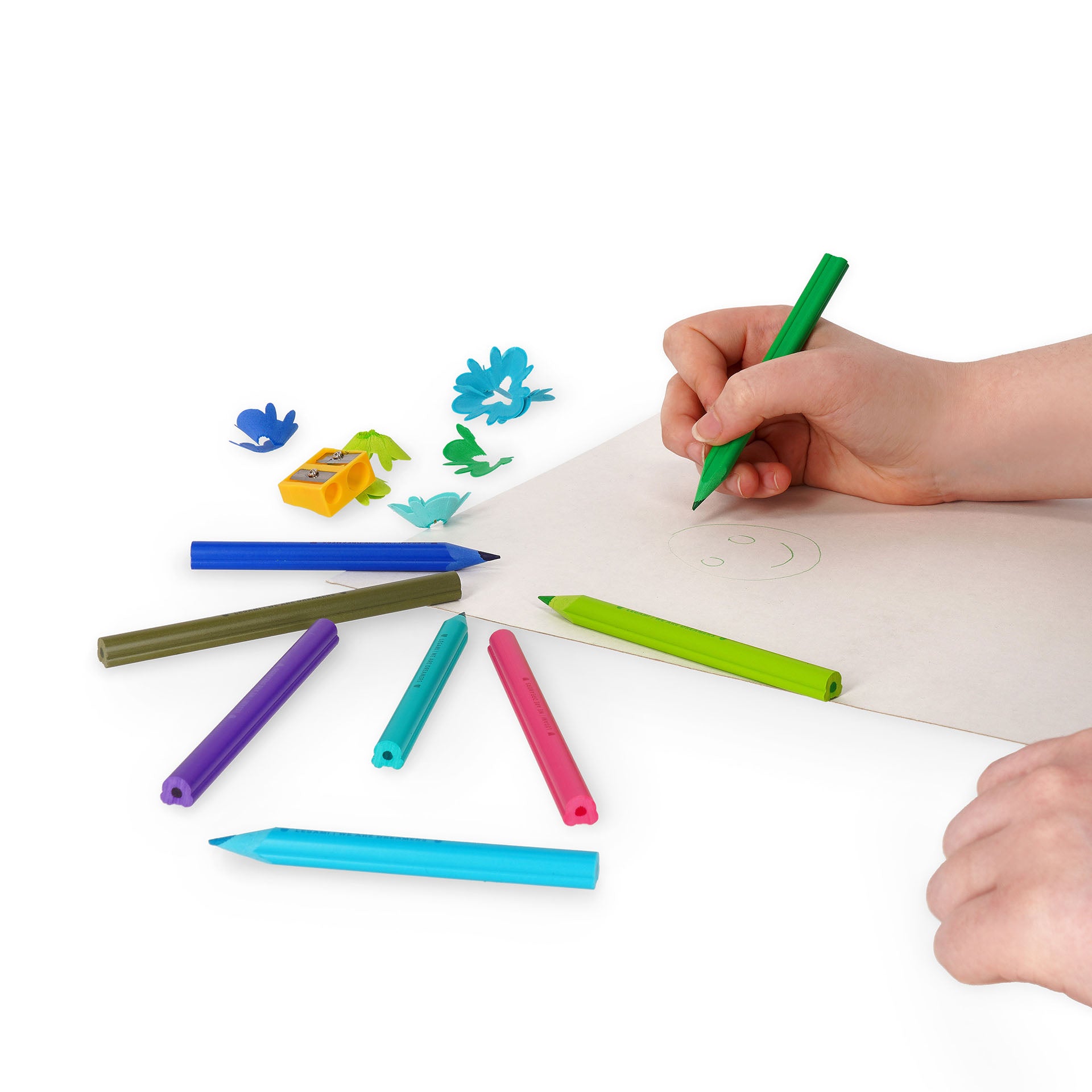 Legami Set Di 24 Matite Colorate Con Temperino - Teddy Friends