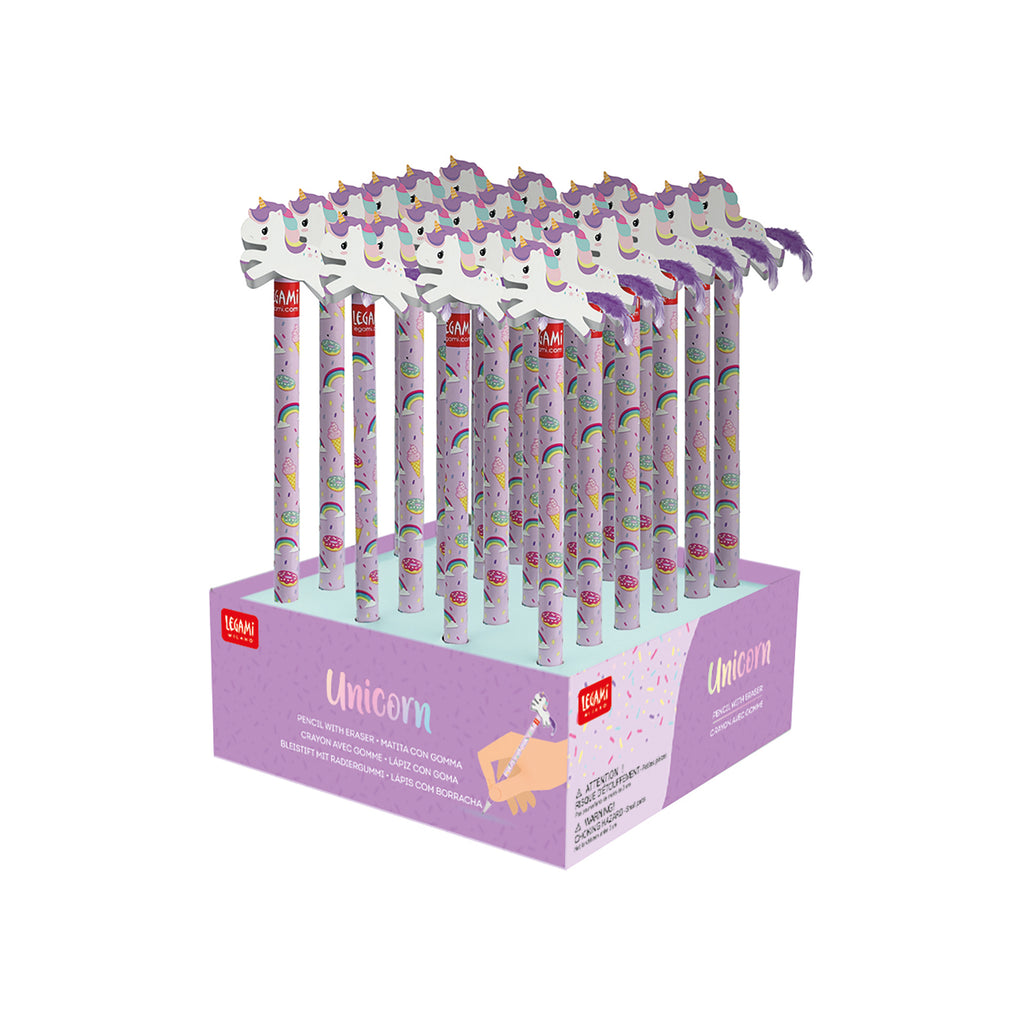 Legami Matita Con Gomma - Unicorn