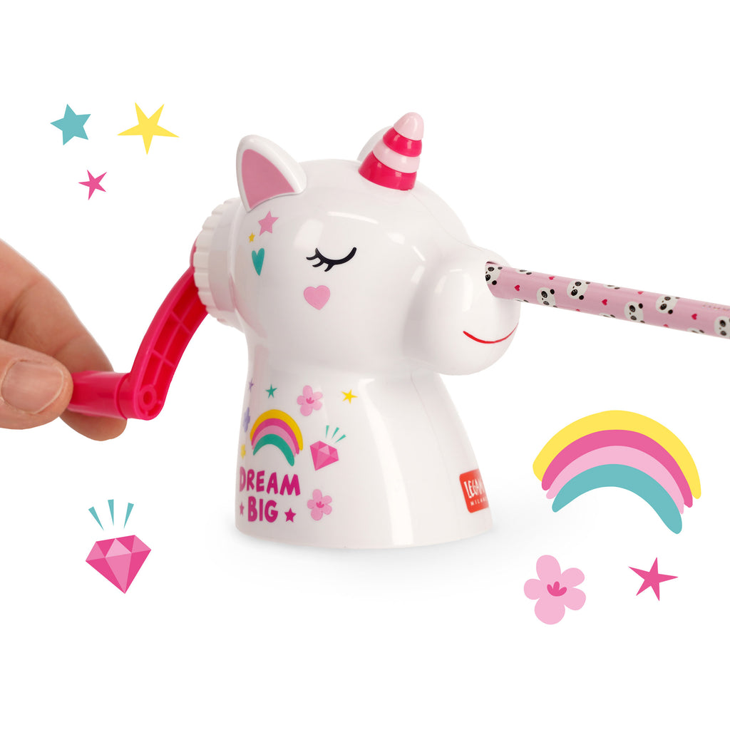 Legami Temperamatite A Manovella - Unicorn