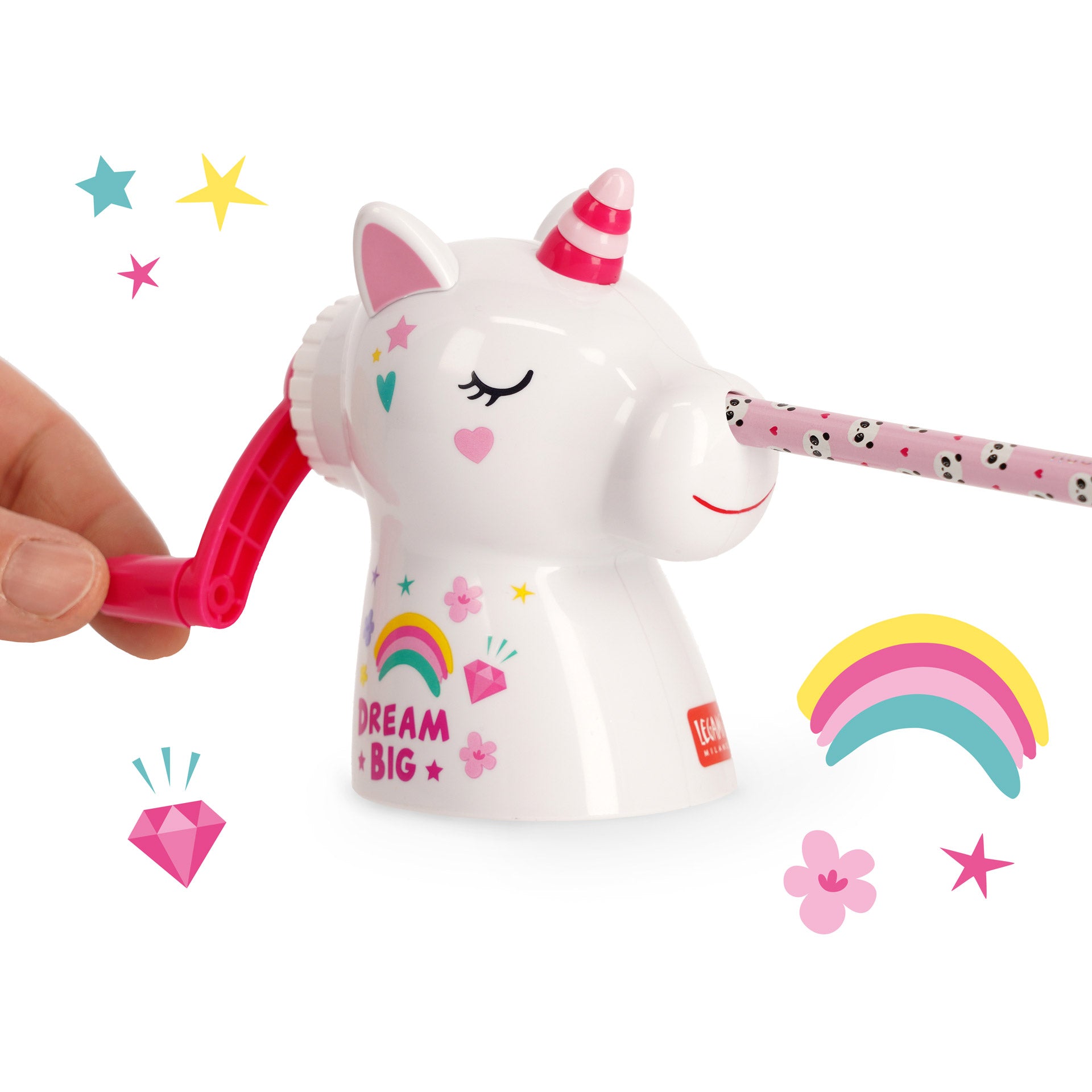 Legami Temperamatite A Manovella - Unicorn