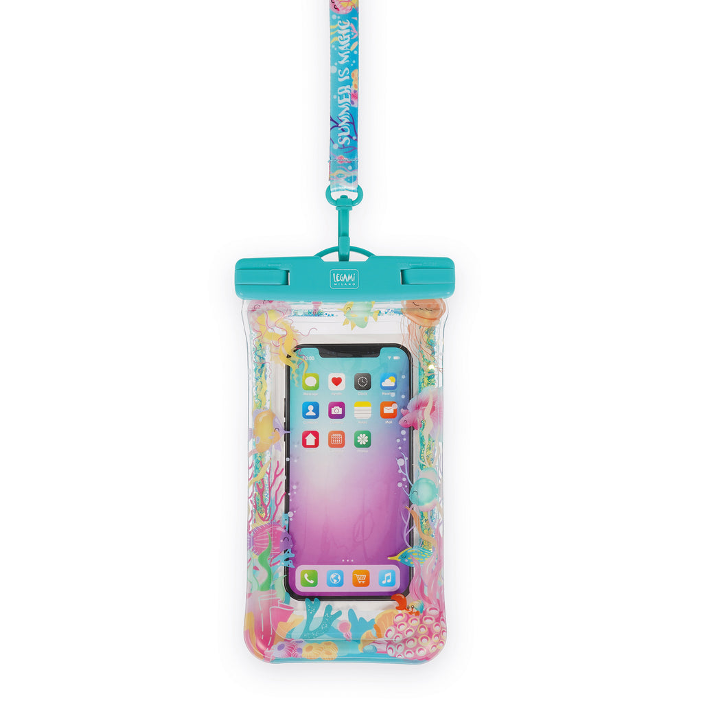 Legami Floating Waterproof Smartphone Pouch - Summer Is Magic