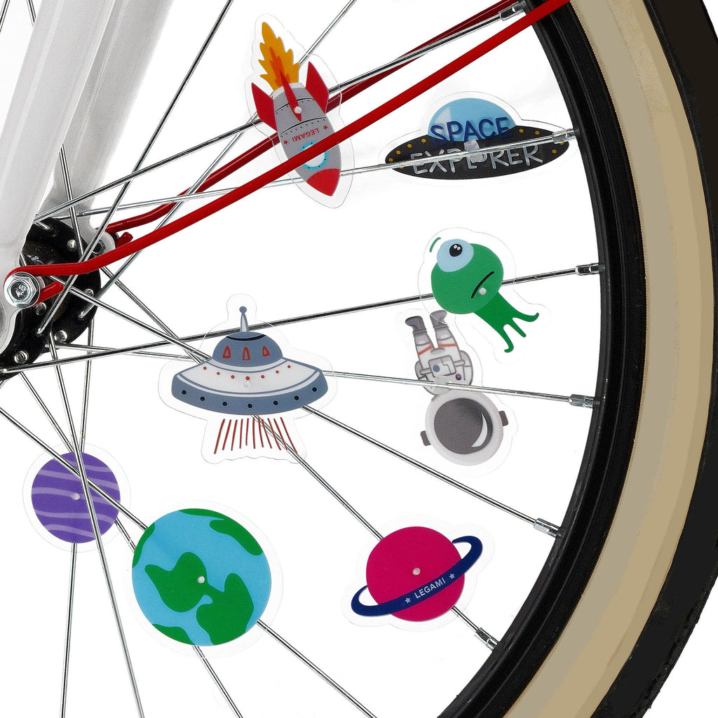 Legami Set Di 30 Decorazioni Per I Raggi Della Bicicletta - Spazio - immagine 2