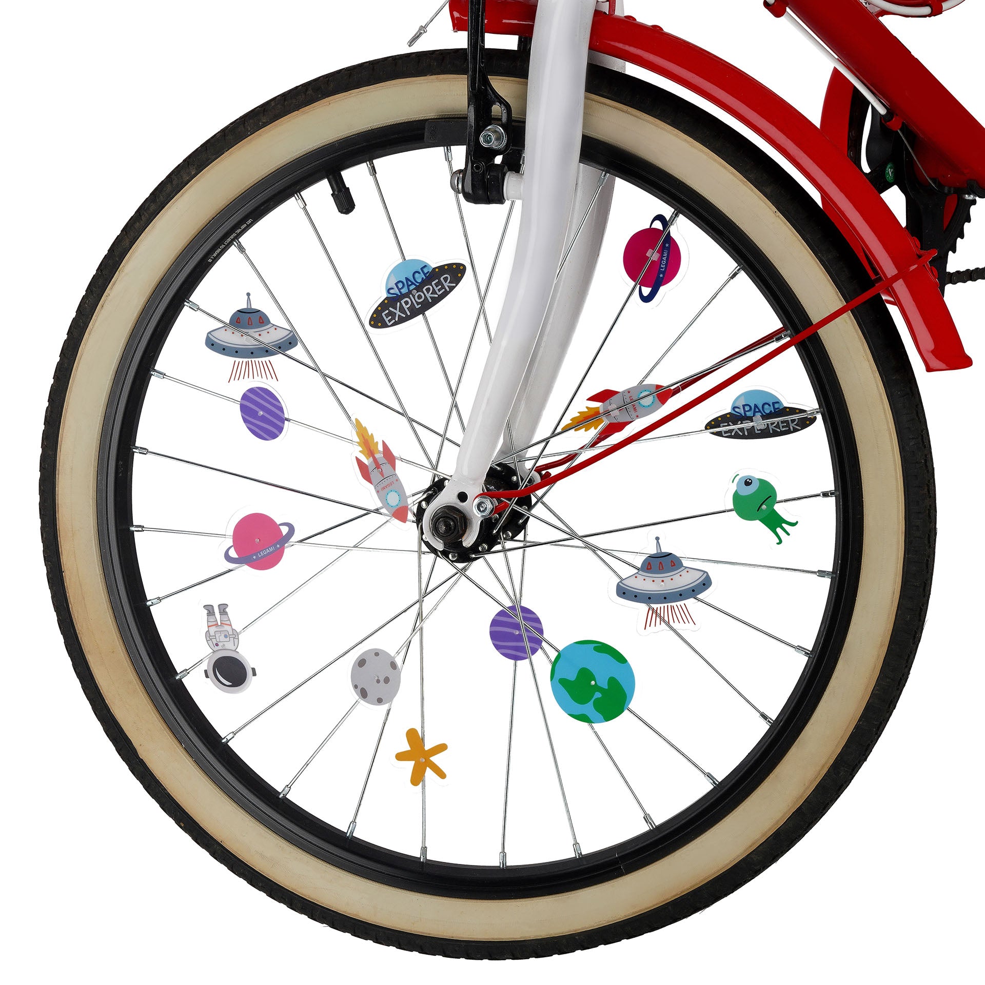 Legami Set Di 30 Decorazioni Per I Raggi Della Bicicletta - Spazio - immagine 3